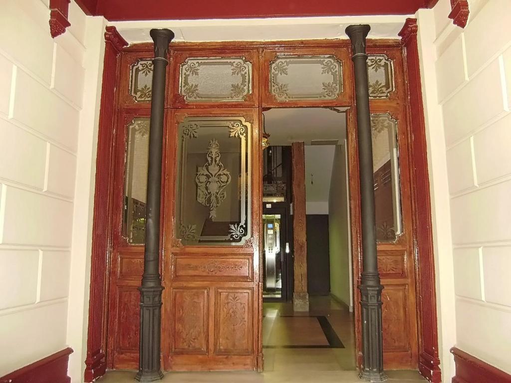 Hostal Miguel Angel Madrid Esterno foto